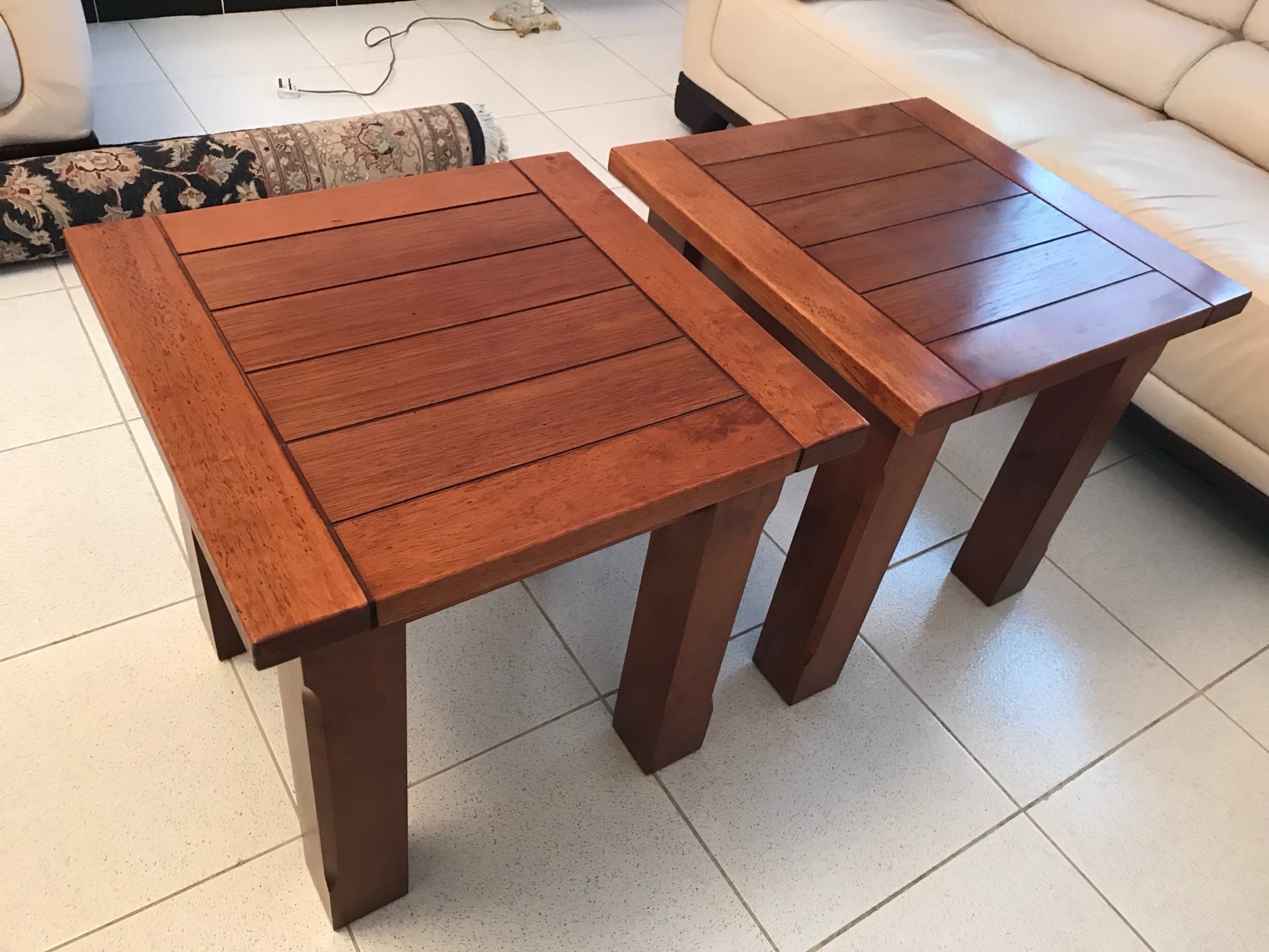 Home Center large center table and 2 side tables - Image 6
