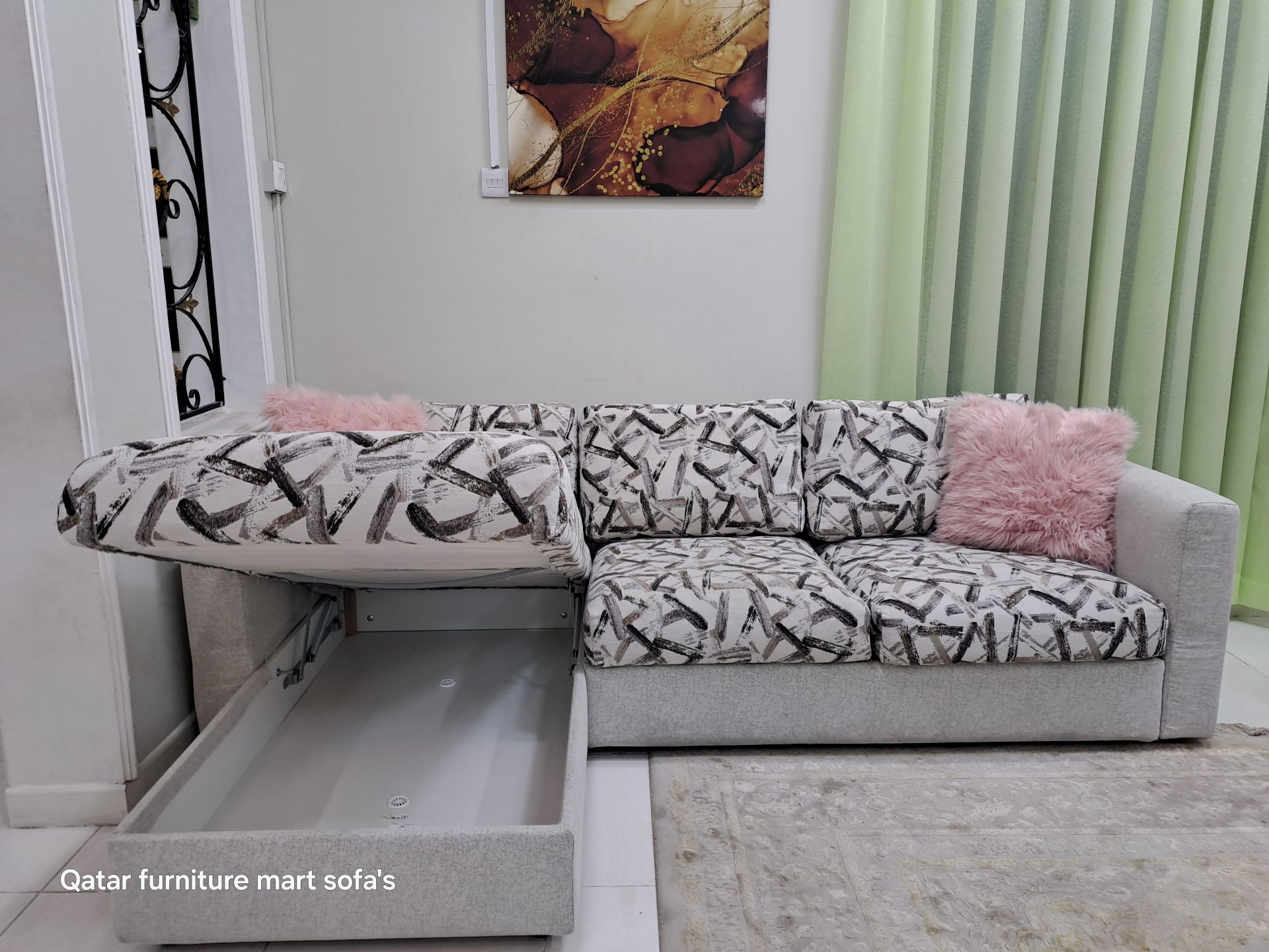Available sale sofa set L shape sofa came bed U shipe sofa set sale  - Image 5
