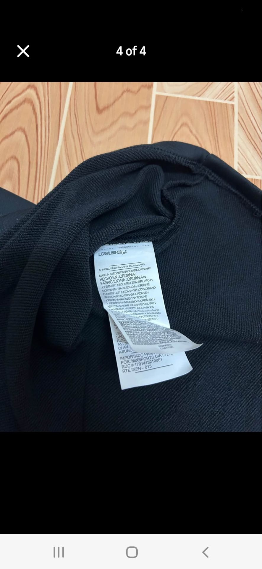 Under armour and champion t shirt new not used...champion  pants slightly used - Image 7