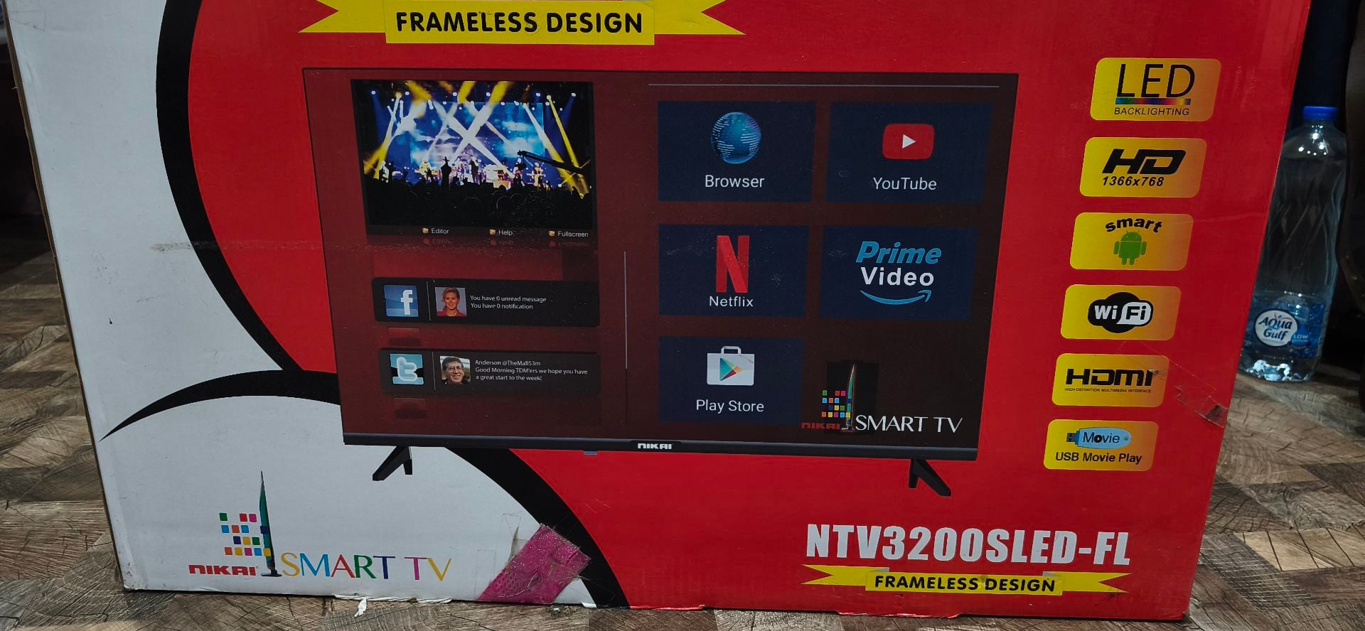 Smart TV Nikai 32" - Excellent Condition - Image 3