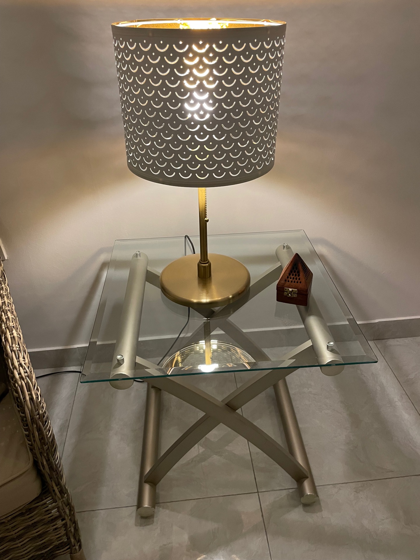 Coffee and Center Glass Table  - Image 2