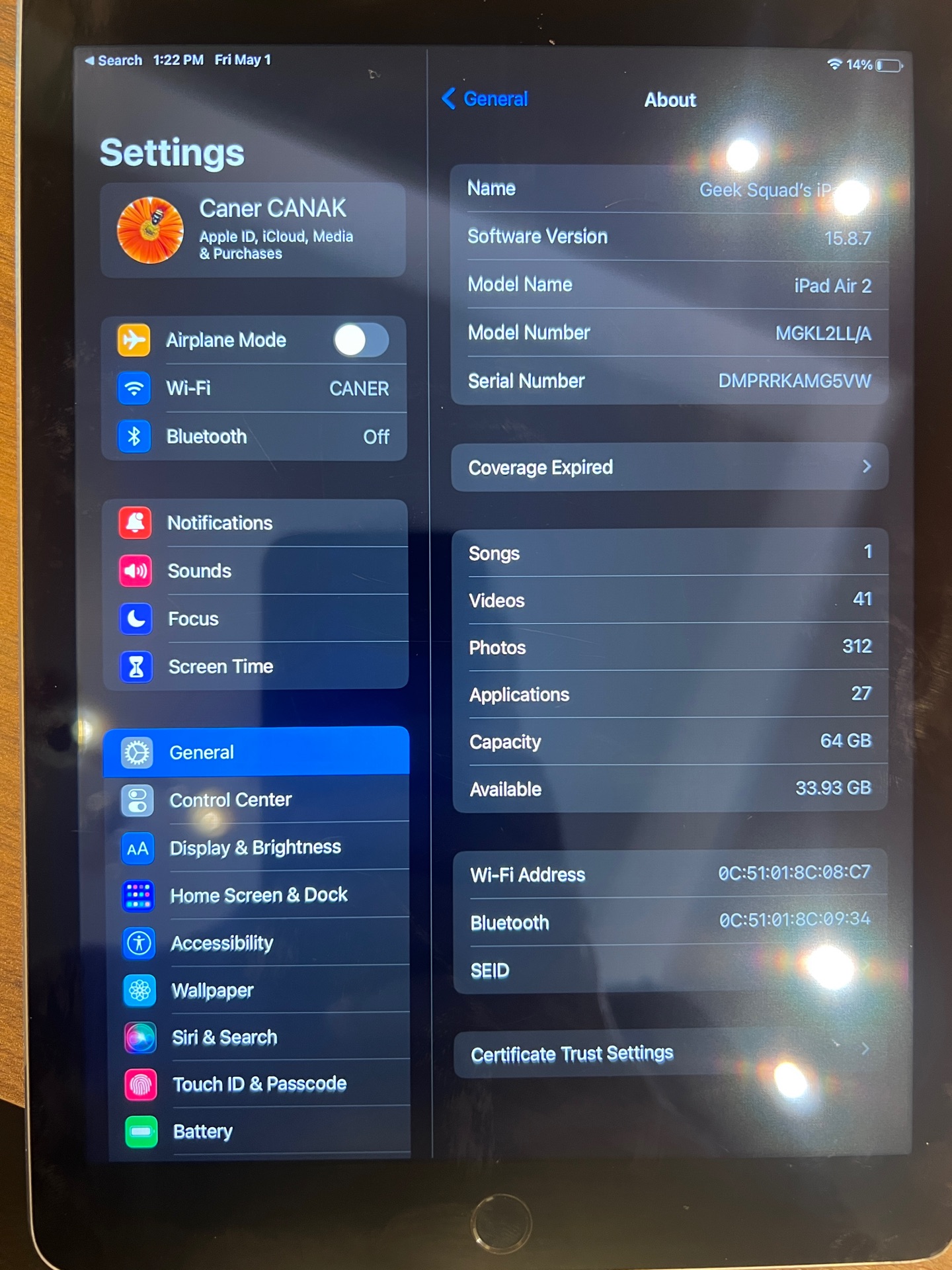 iPad Air 2 64gb - Great Condition - Image 3