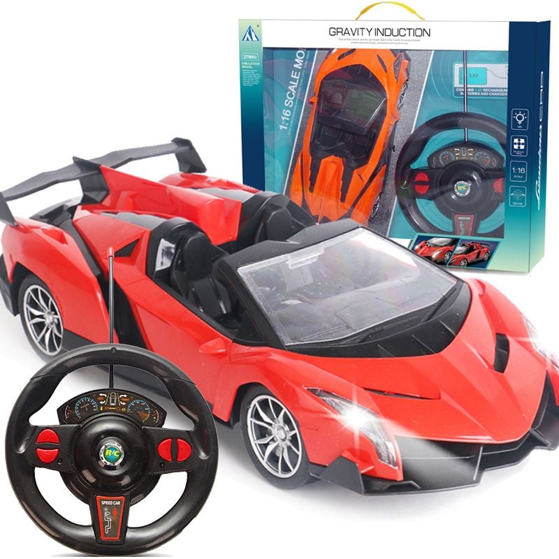 REMOTE CONTROL CAR WITH LIGHT & MUSIC FOR KIDS - Image 1