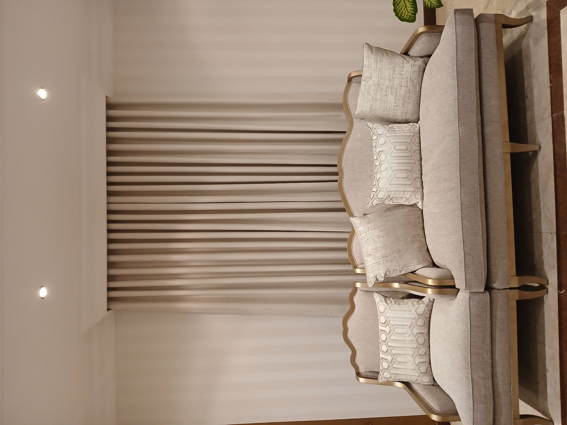 Wave fabric curtain new arrival model - Image 2