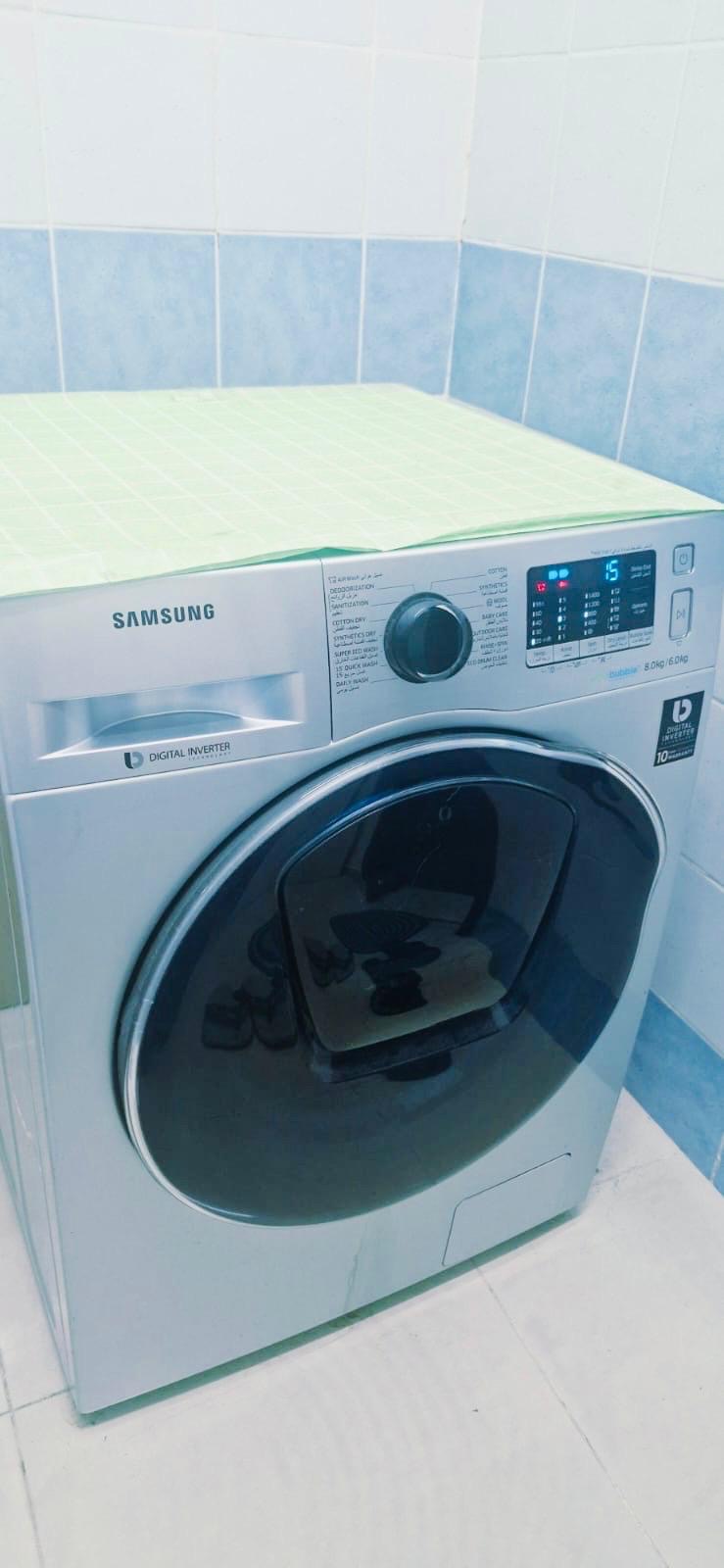 Samsung fully loaded washing machine (washer + dryer) 950QAR - Image 2