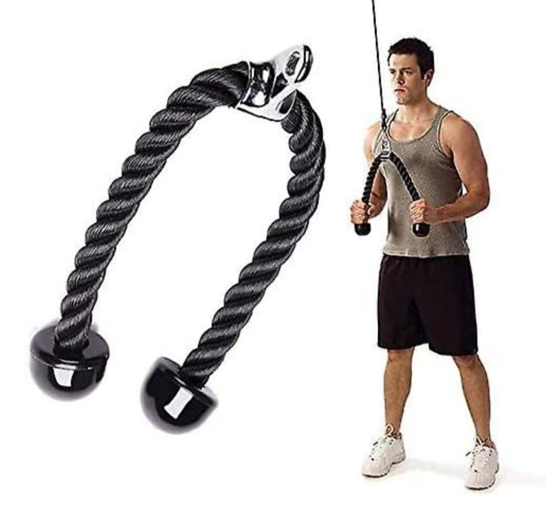 Weight Training Triceps Rope - Pull Down Cable - Image 3