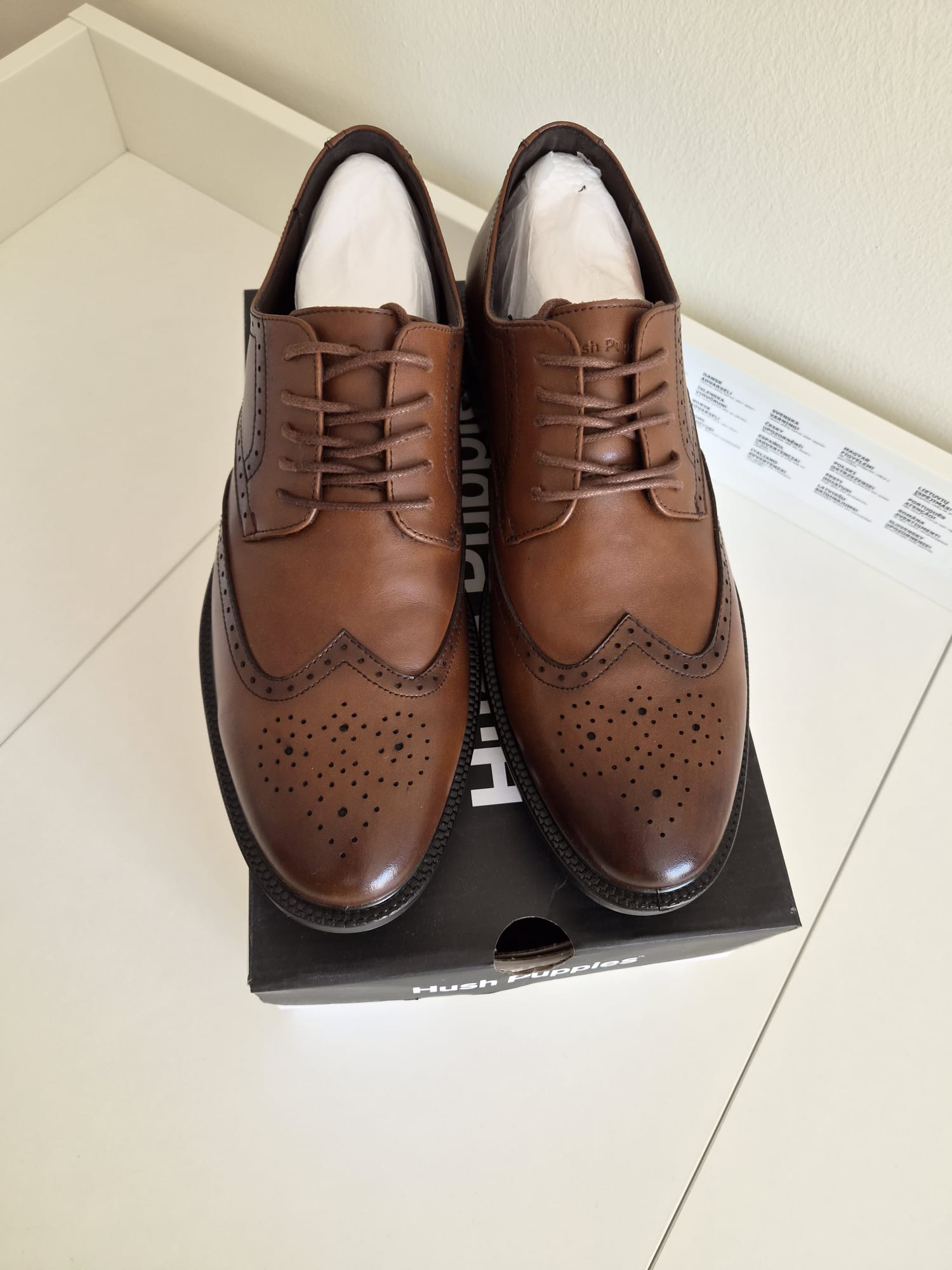 Hush Puppies Brown Leather Brand New - Image 7