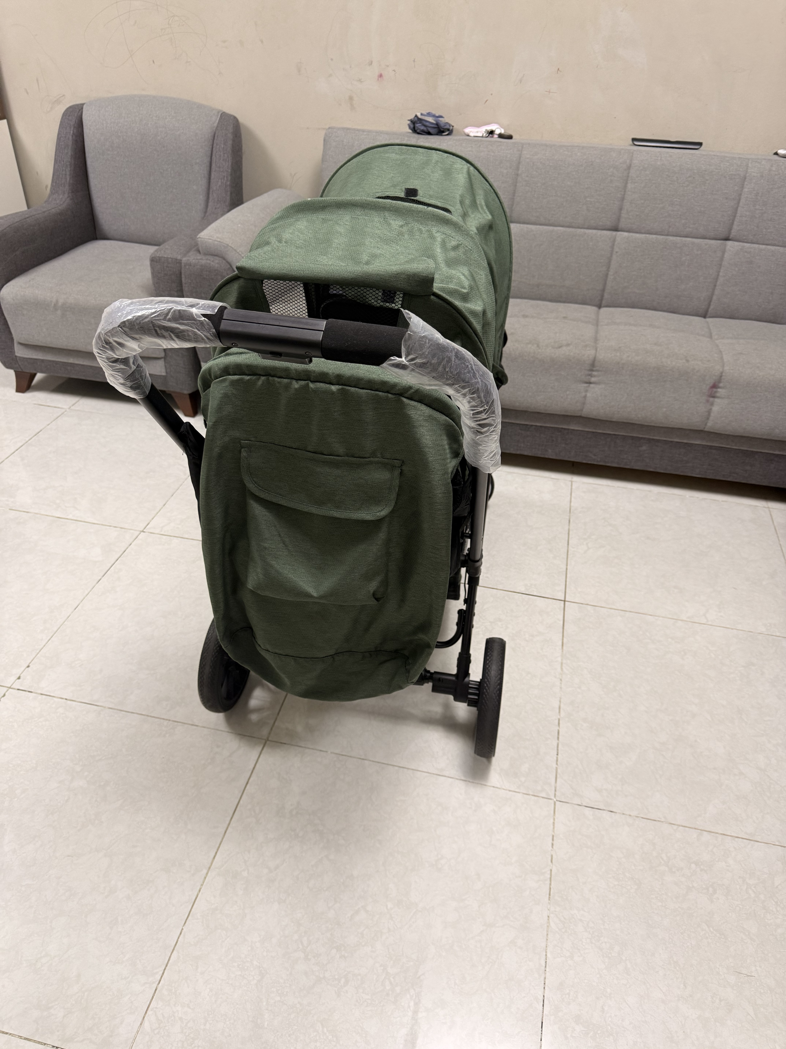 First Step T2 Baby Stroller, Green, A25 - Image 7