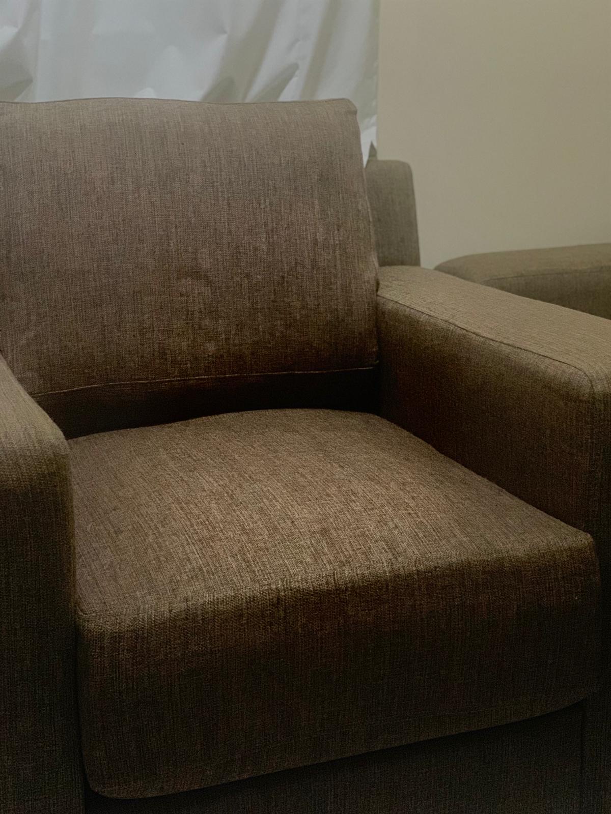 Set of 1 sofa and 2 armchairs for sale  - Image 2
