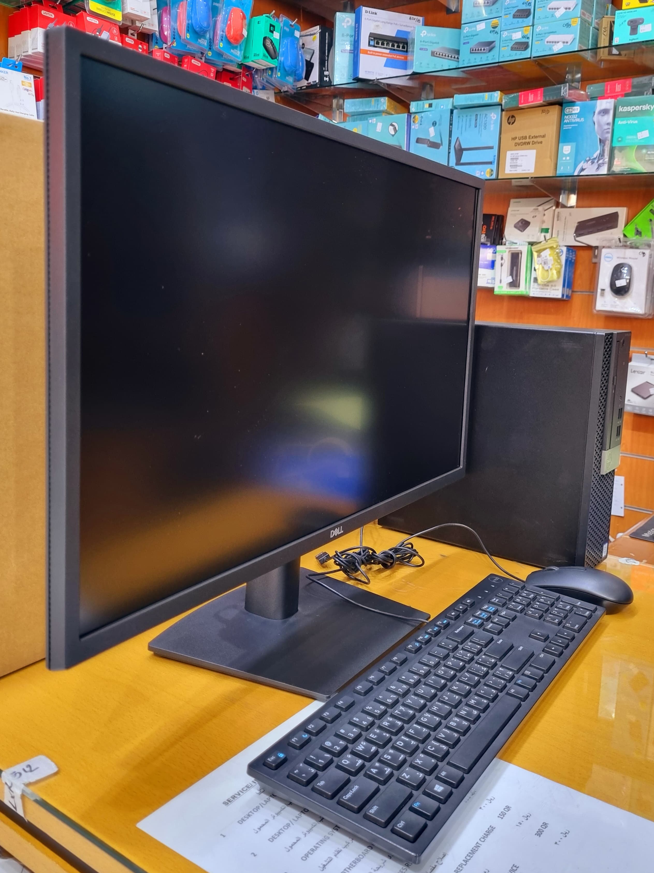 DELL FULL SET PC : CORE i7 9TH GEN + 27" INCH MONITOR - Image 3