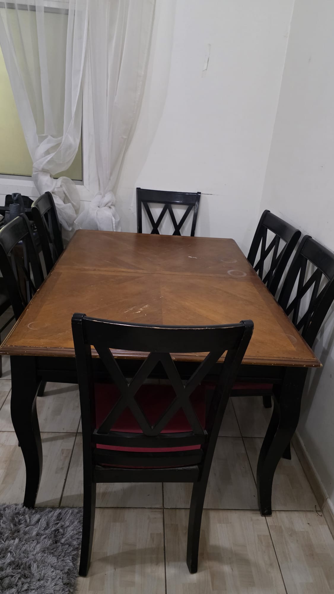 used table, chairs and computer desk - Image 3