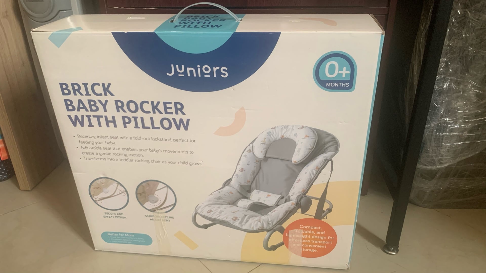 New - Juniors Baby rocker - Image 3