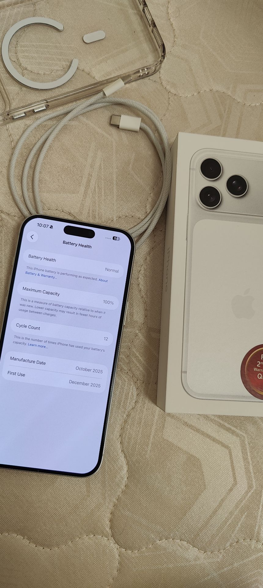 Iphone 17 Pro Max 256 GB Like New - Image 1