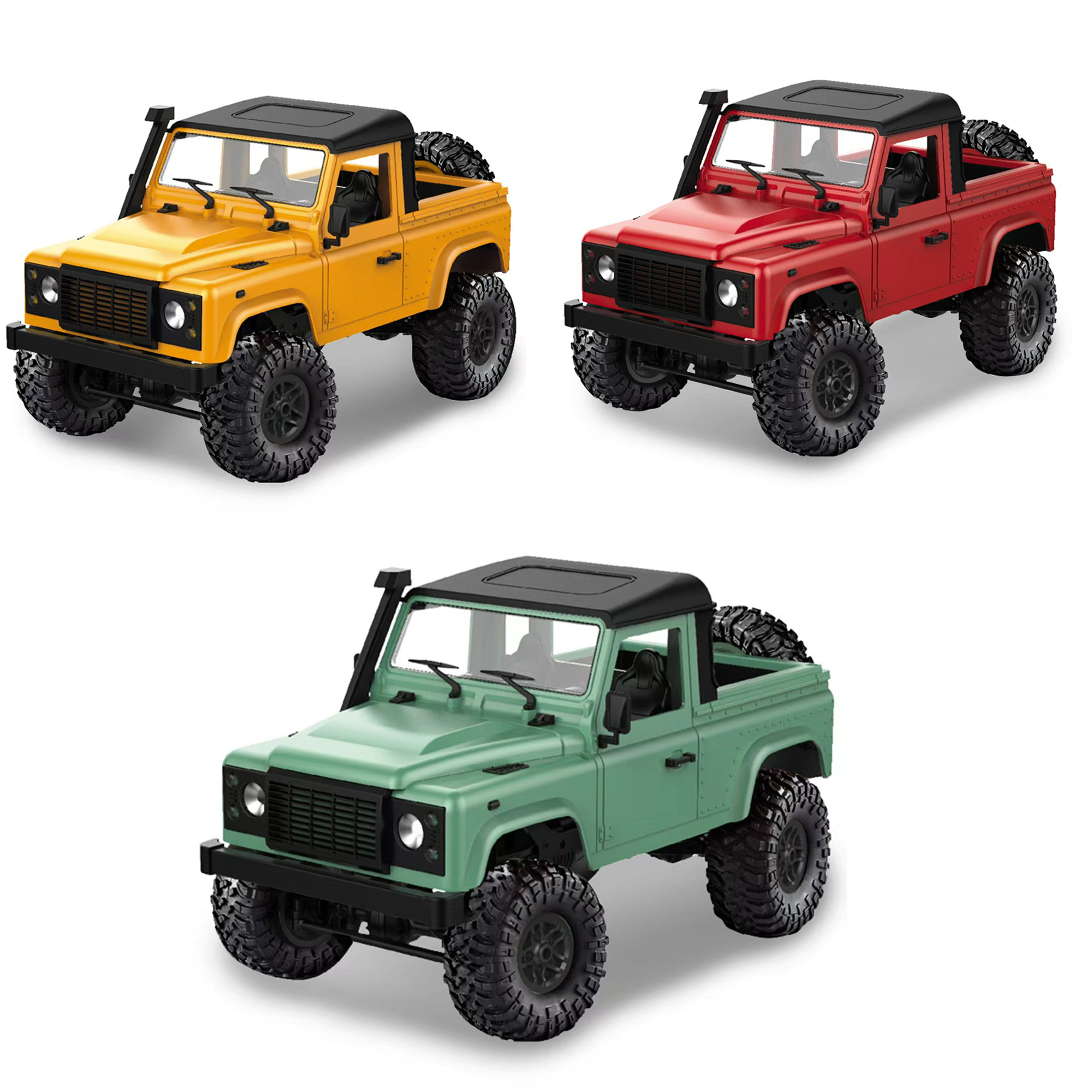 4WD RC Pickup Truck Mountain Crawler – 2.4GHz - Image 1