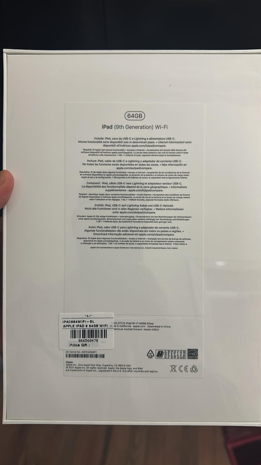 iPad 9th Generation 64GB WiFi (10.2" Retina, A13 Bionic) - BRAND NEW - Image 3