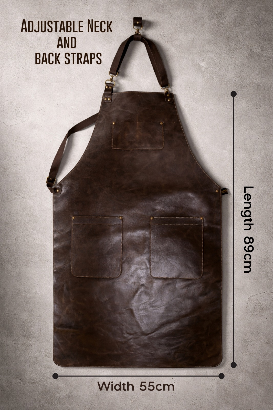 The Artisan Chef Signature Set - Hand Stitched Leather - Image 4