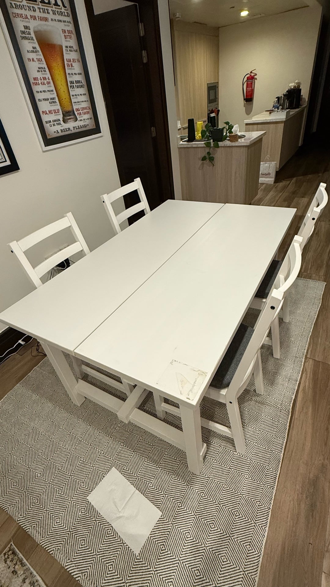 Wooden Dining Table Set/Coffee Table - - Image 5