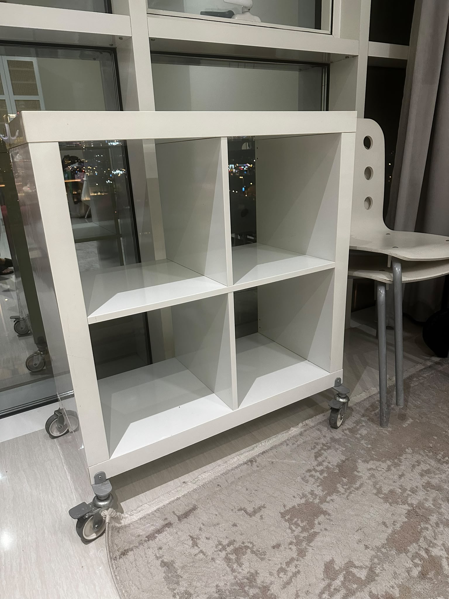 White Storage Shelf IKEA - Image 1
