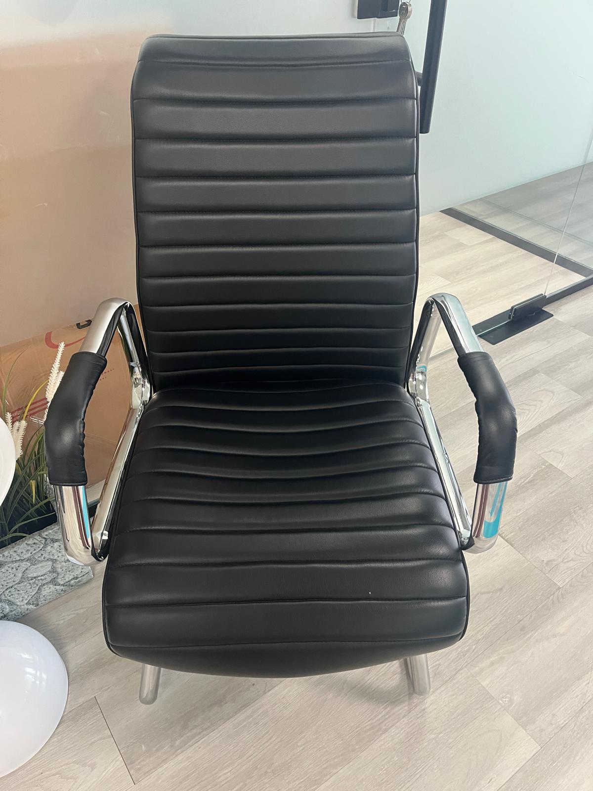 Soft Leather Office Chairs - Image 5