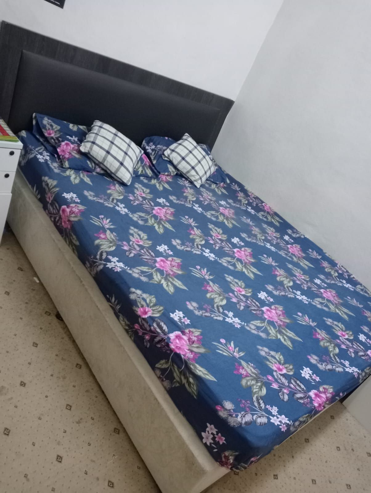 Sale bed & mattress & double cupboard  - Image 2
