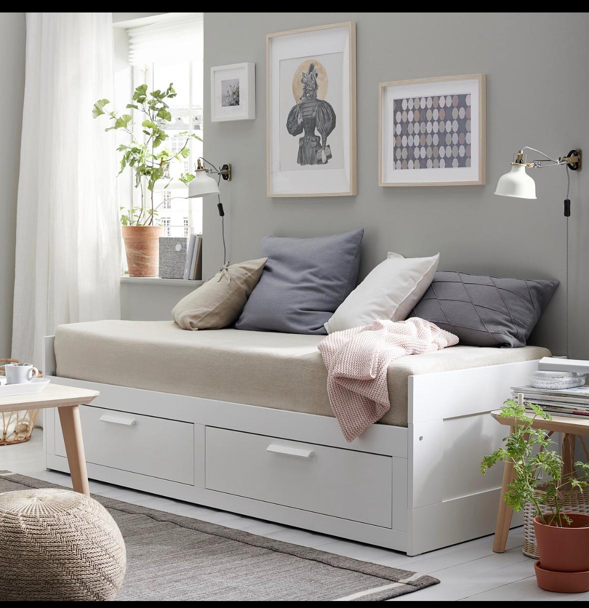 IKEA Brimnes extendable to double bed/converts to double - Image 2