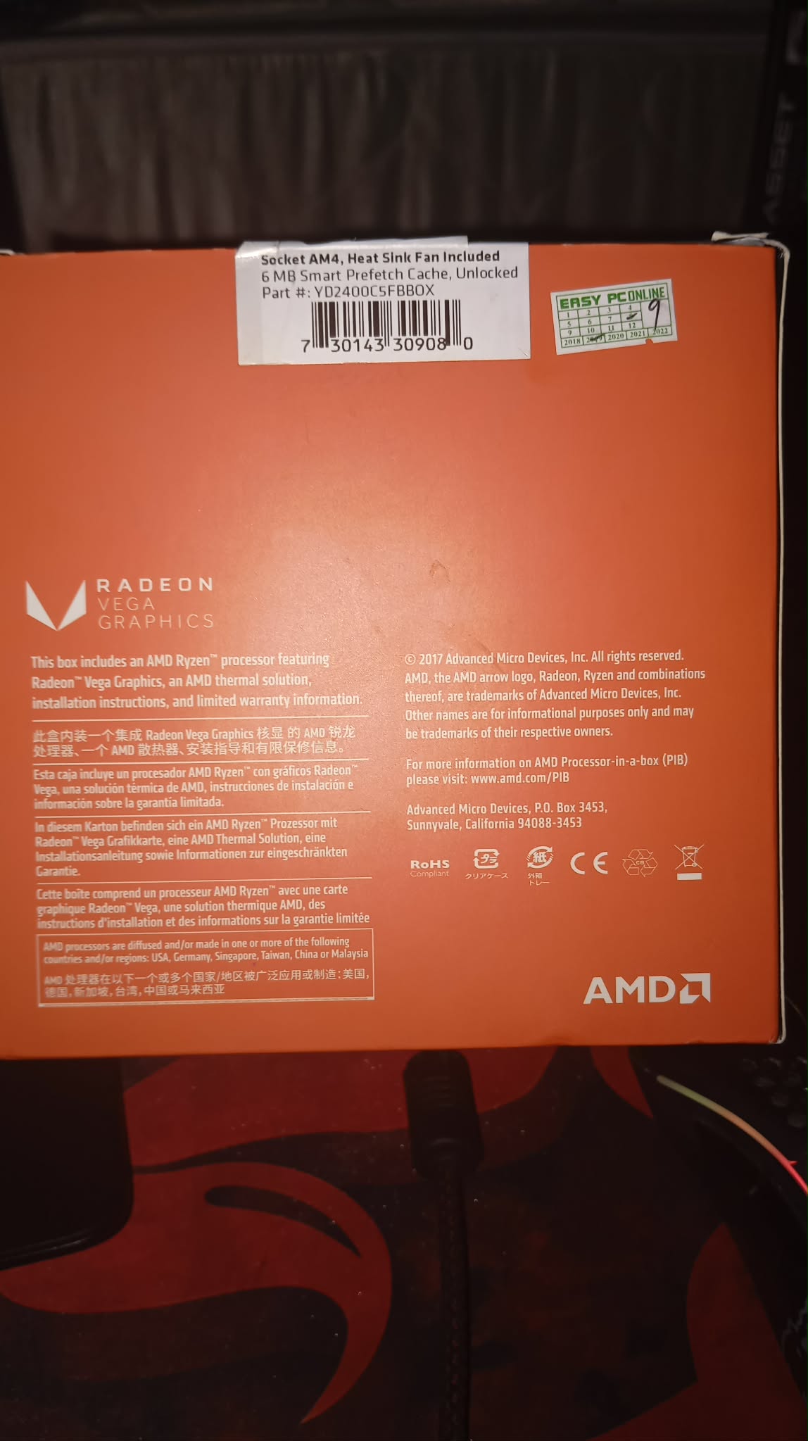 AMD Ryzen 5 2400G *Non negotiable* - Image 4
