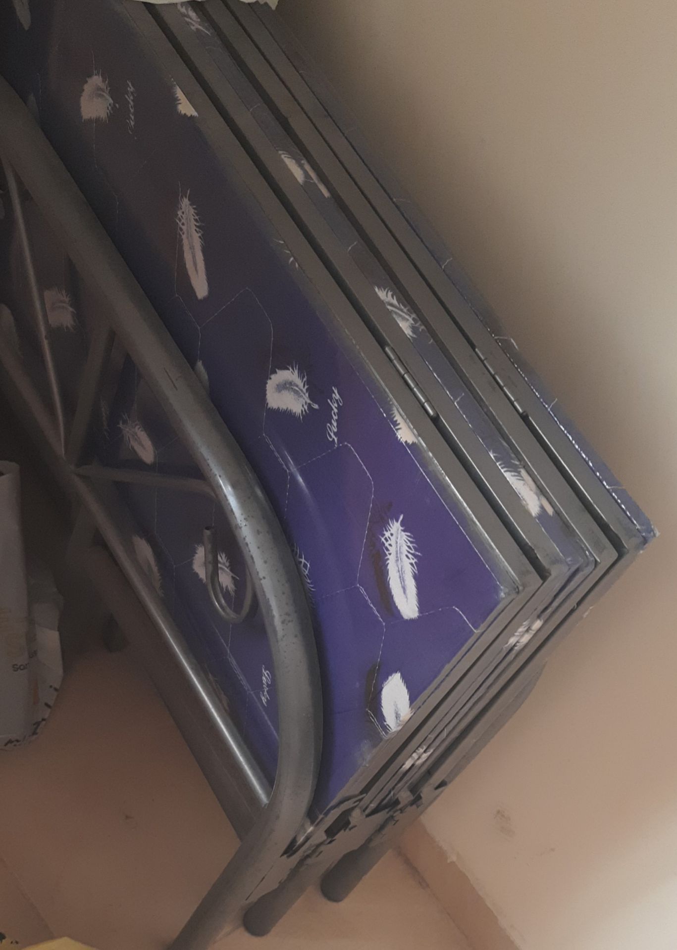 SINGLE FOLDABLE BED AND MATTRESS  - Image 2
