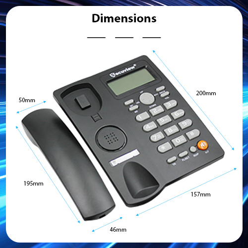 Secuview Caller ID Telephone PH208 - Image 7