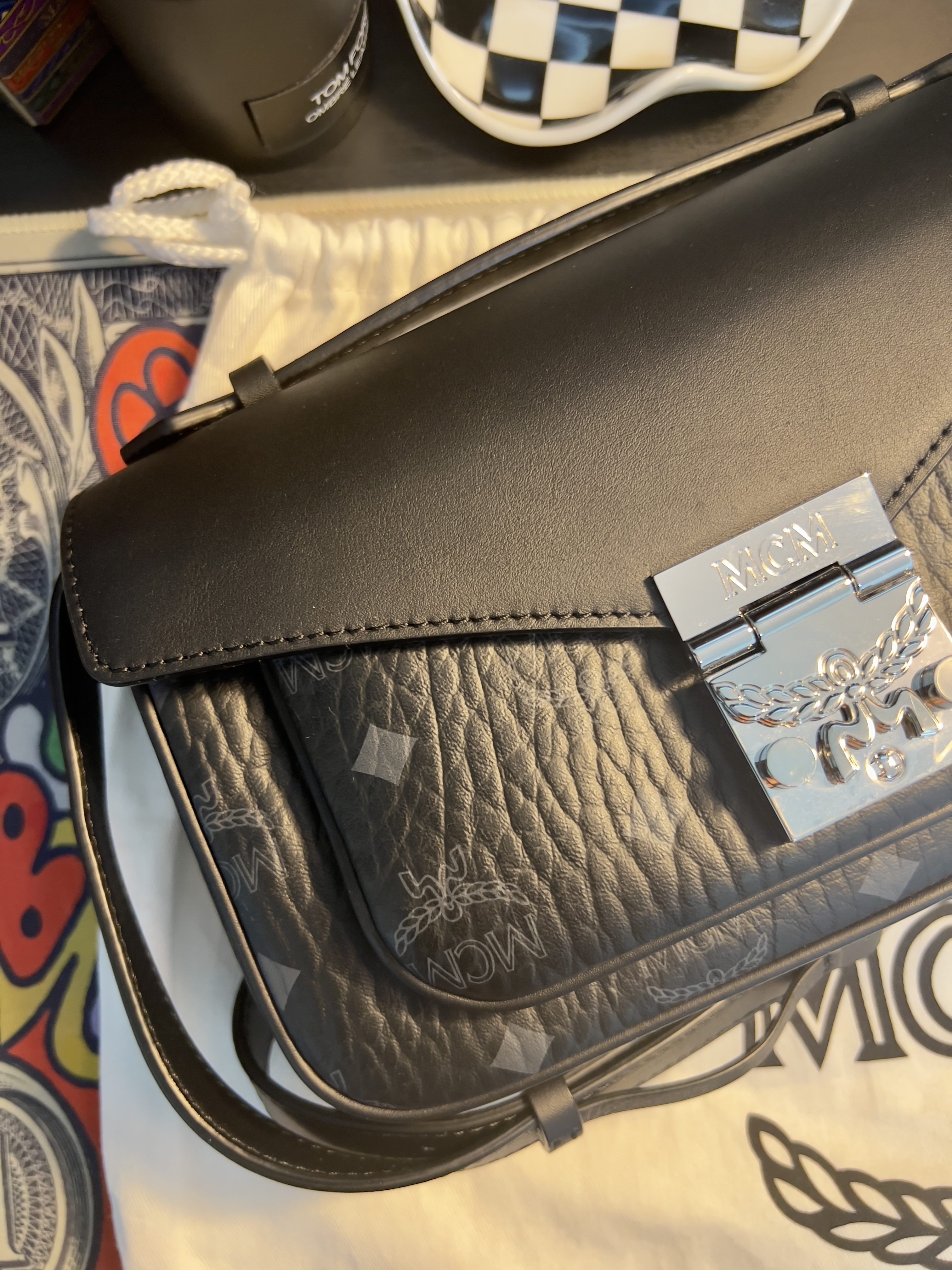 MCM Women's Tracy Crossbody In Vesitos - Image 2