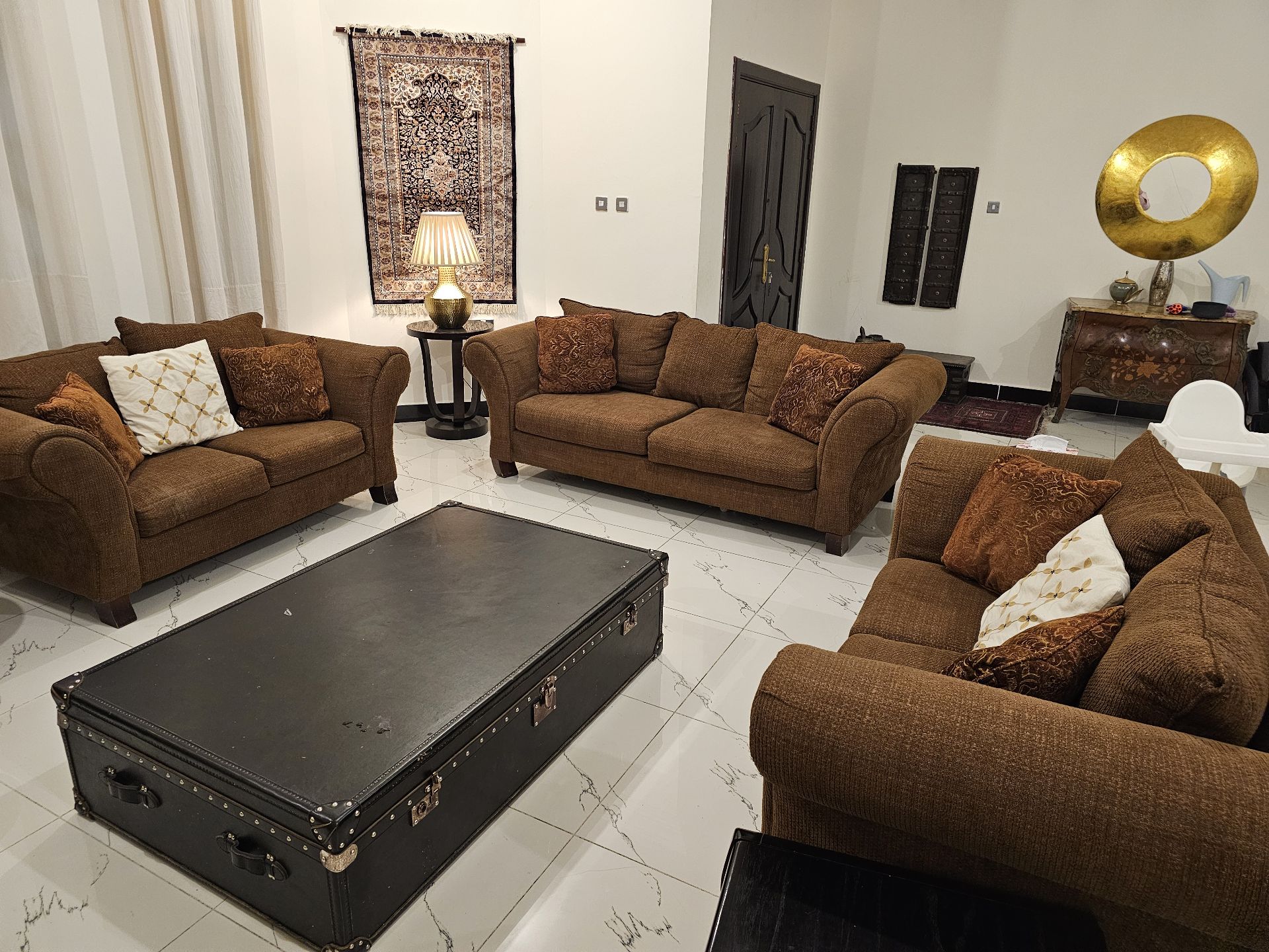 3+2+2 Fabric Sofa Imported - Image 4