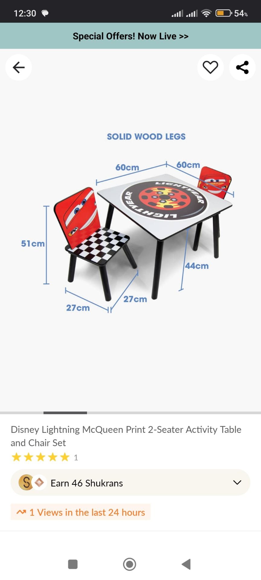 Kids table and chairs  - Image 3