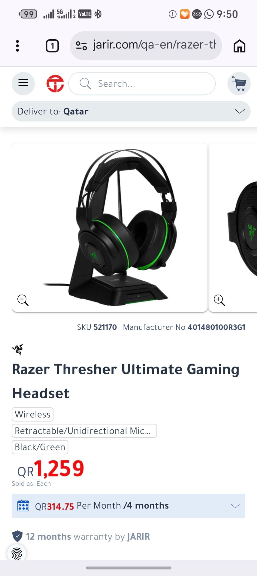  For sale: Brand new, unused gaming and PlayStation headset. Box sealed. - Image 2