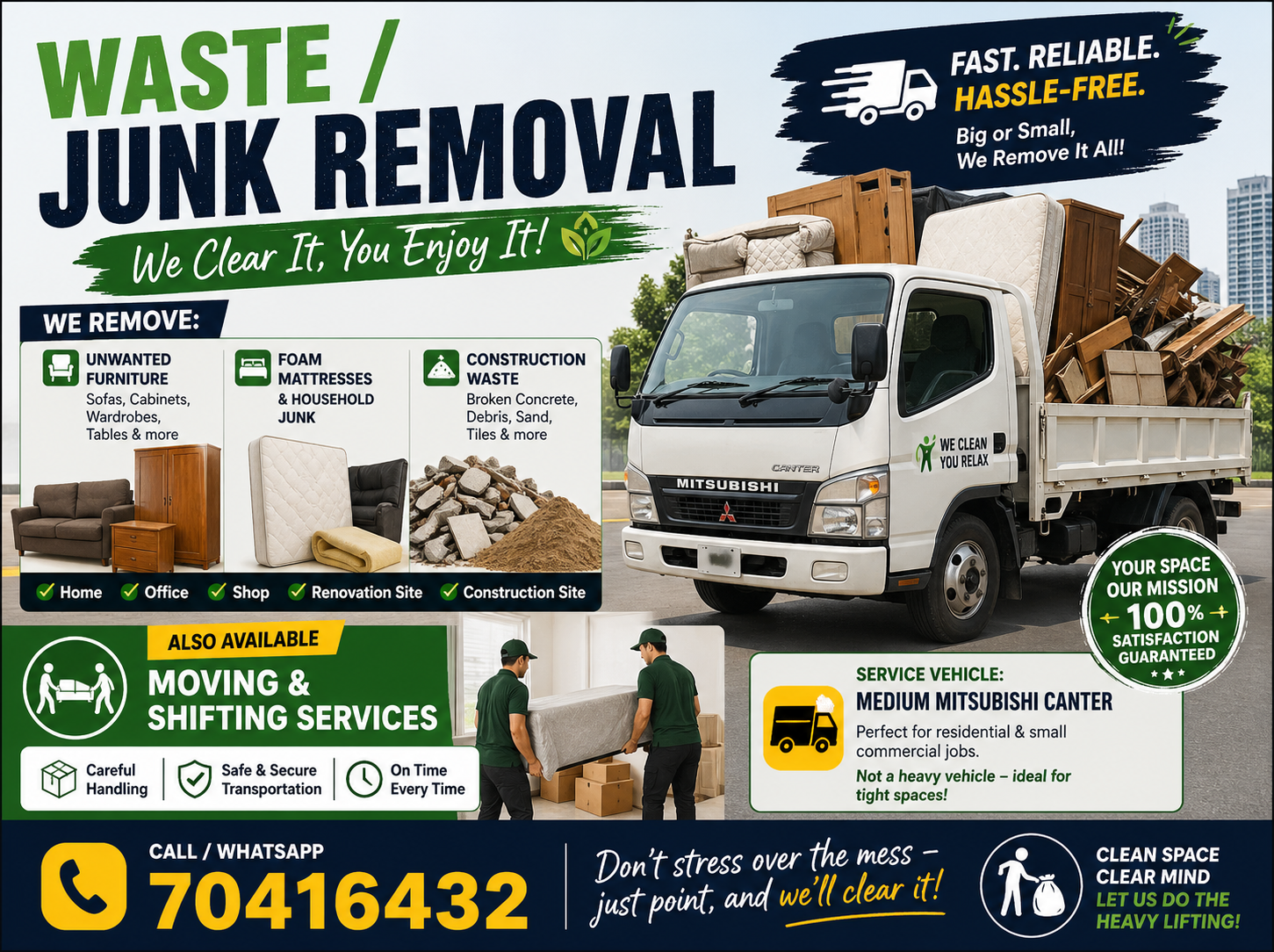 Waste/Junk, Removal/Disposal