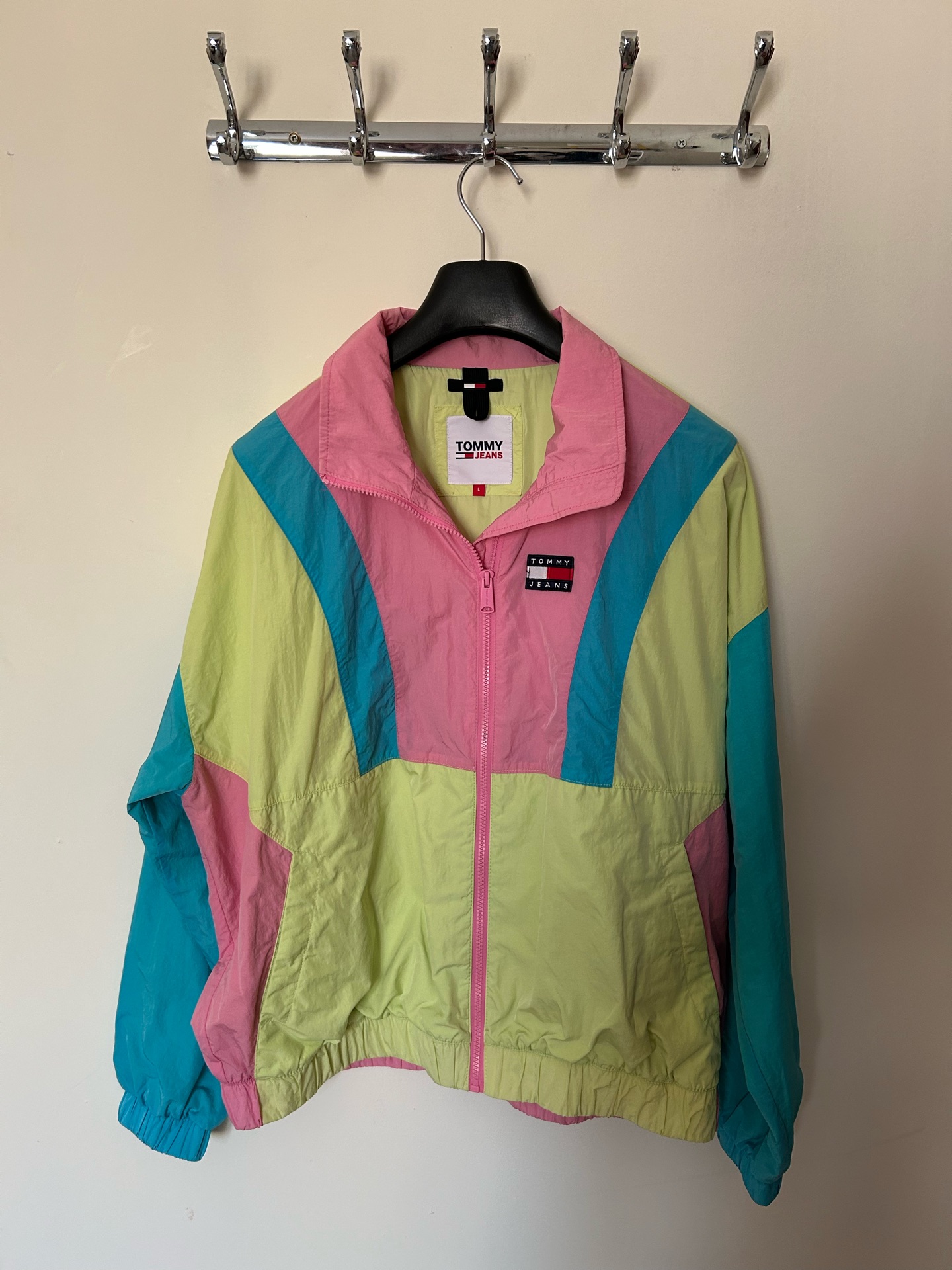 Athletic Windbreaker Jacket - Image 1