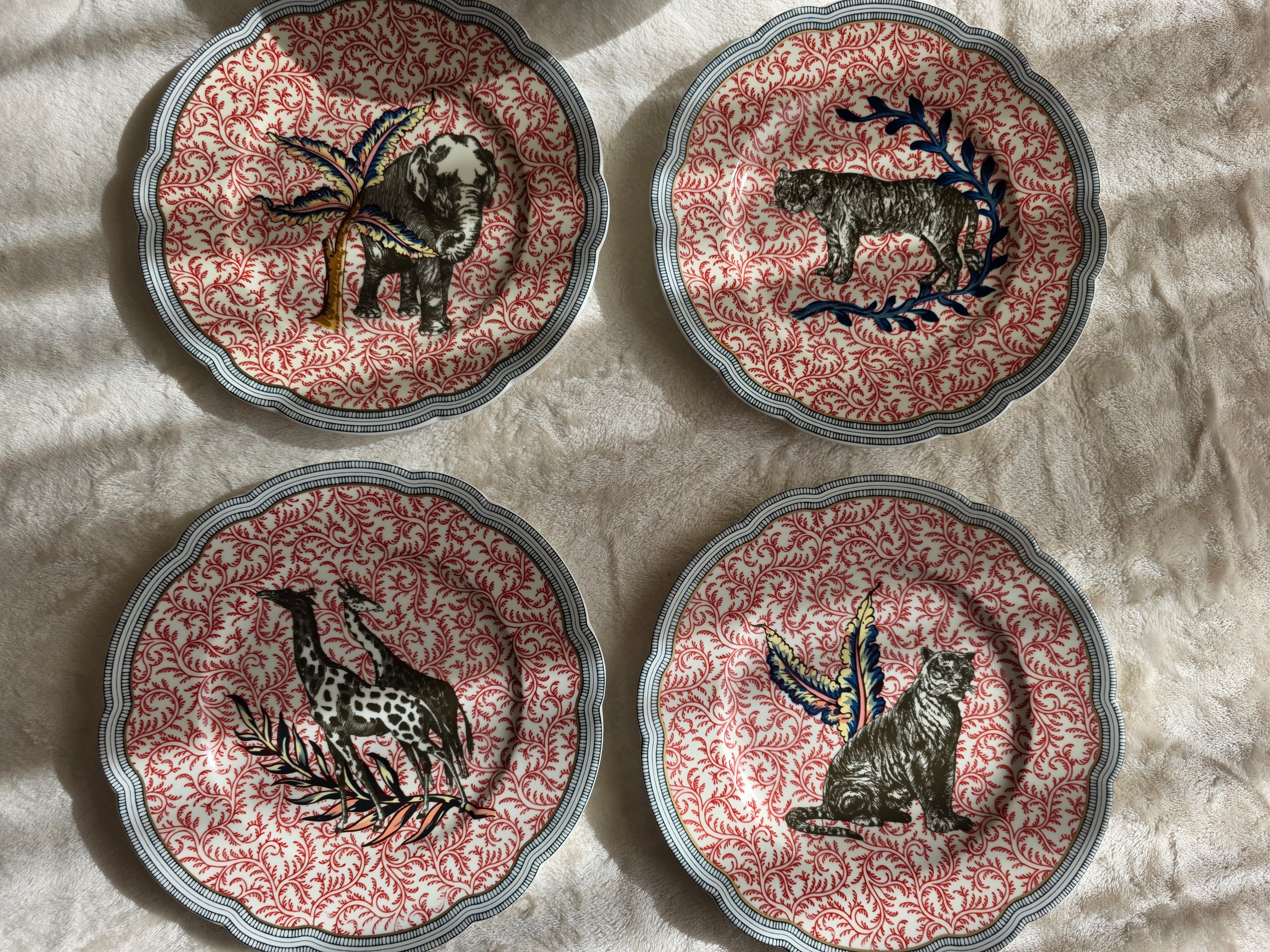 Bernardaud Salad Bowl and Plates - Image 1