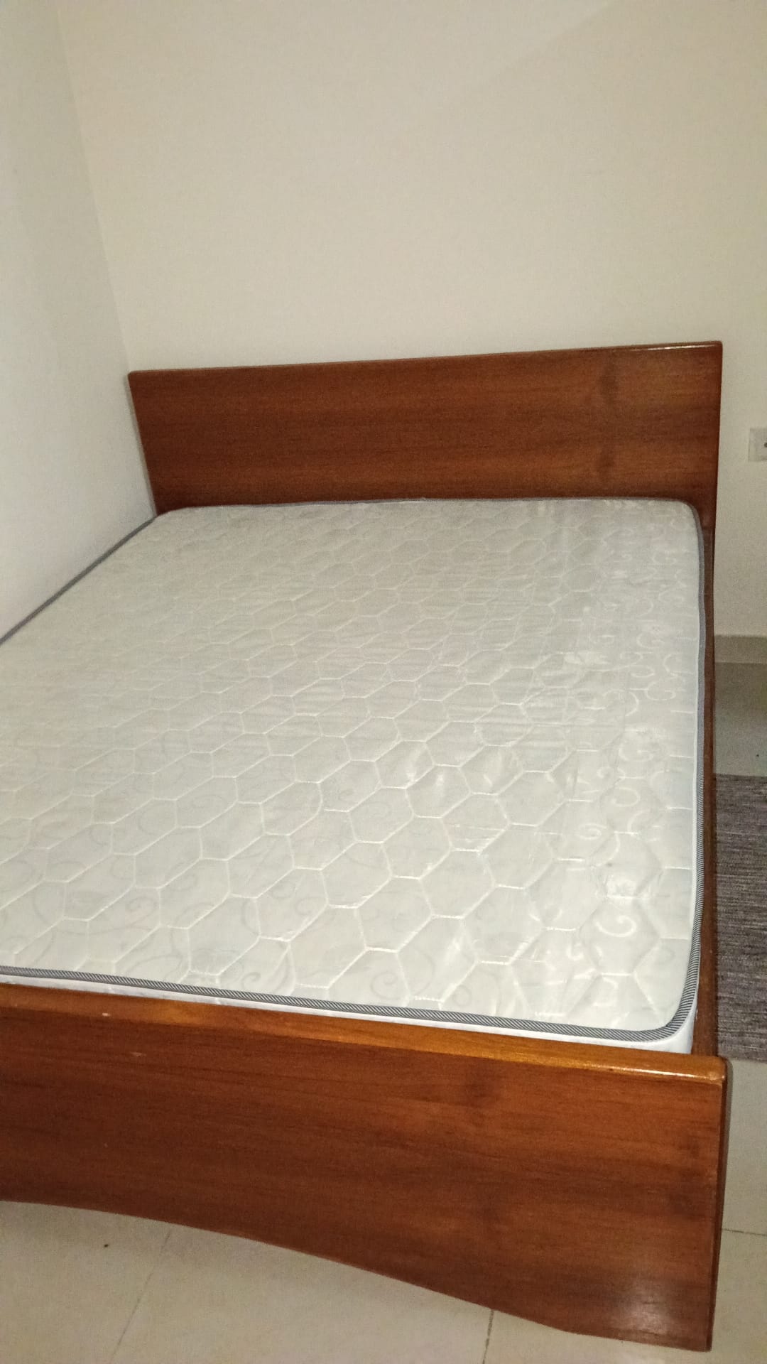 Used Bed Set and Mattress for Comfortable Sleep - Image 2