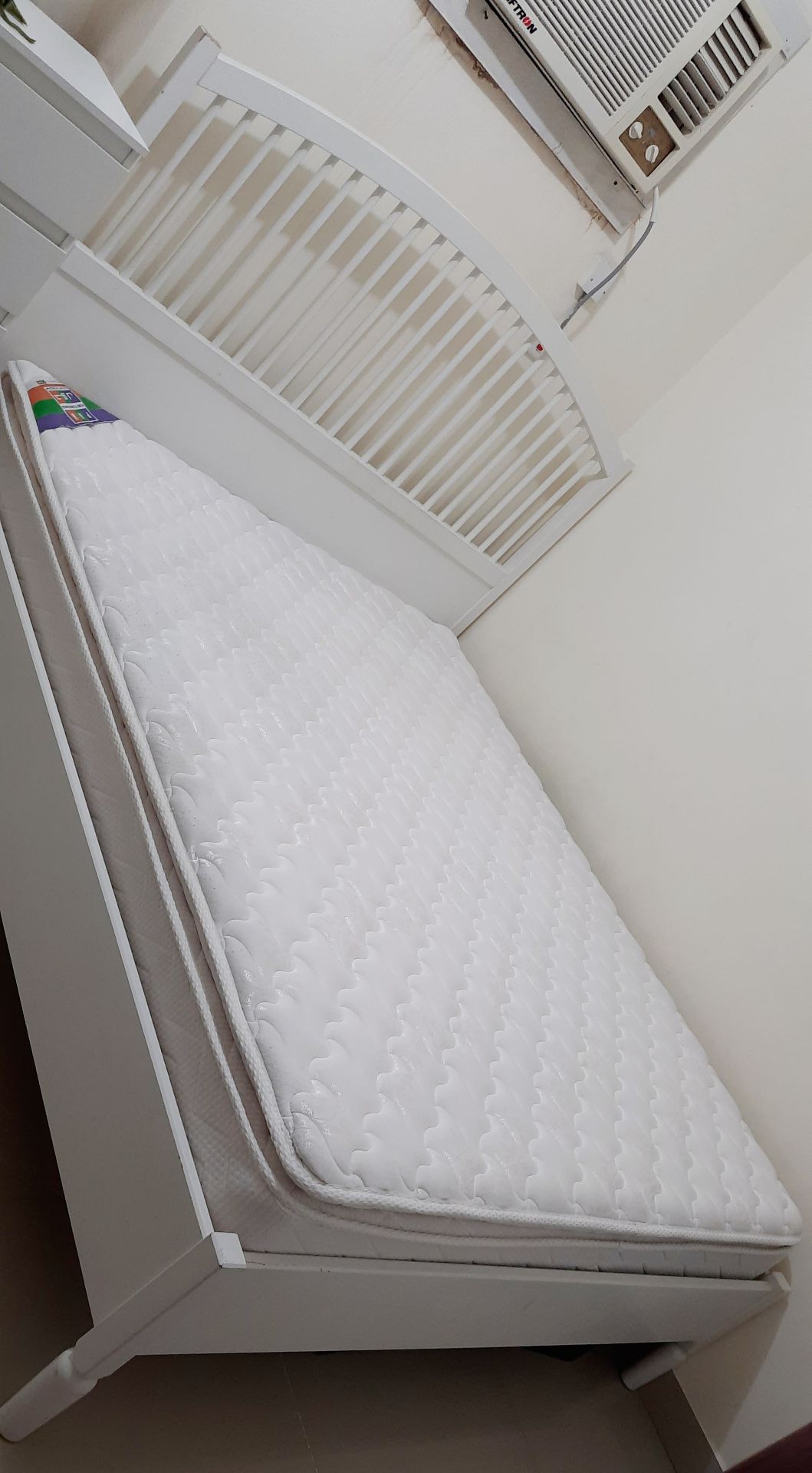 ikea bed with pocket spring mattress from pan home - Image 2
