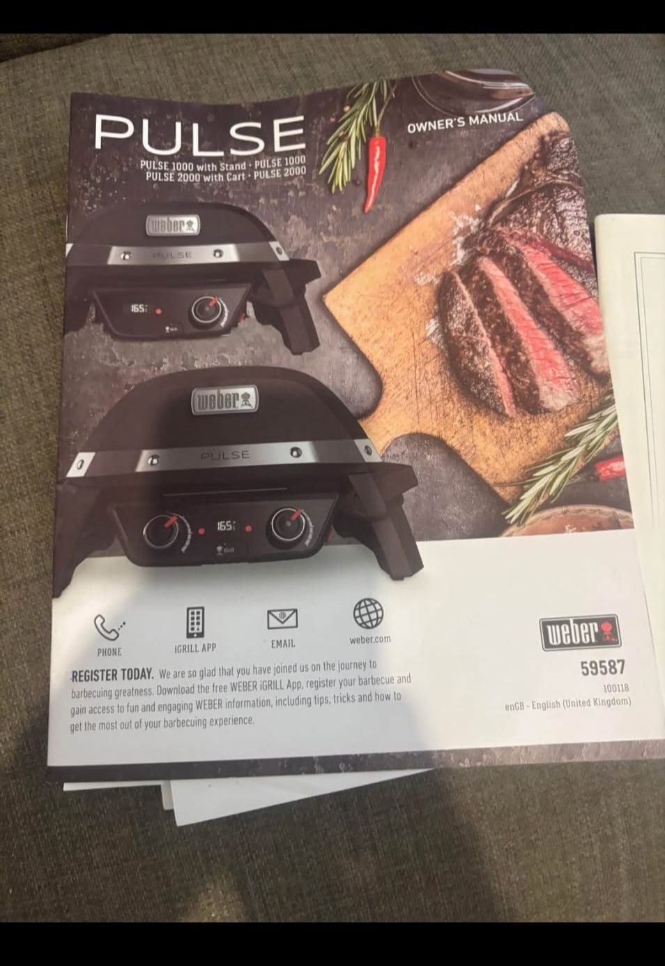 WEBER ELECTRIC BBQ +DELIVERY - Image 7