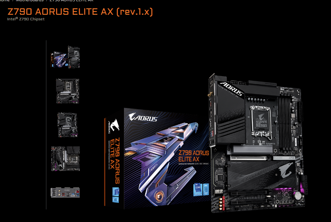 i9 cpu/z790 board/32gb rams/nzxt cooler - Image 1