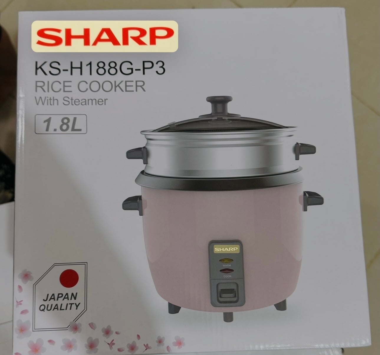 Rice Cooker Sharp 1.8L - Image 2