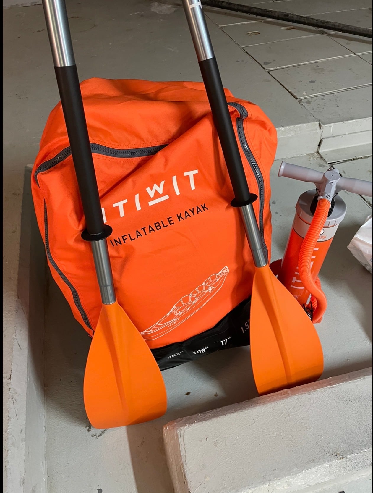 TOURING INFLATABLE KAYAK ( 2 and 3 sets) - Image 1