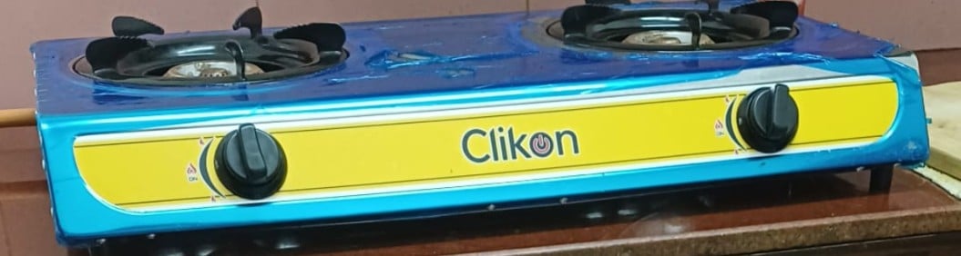 Clickon 2 Burner Stainless Steel Gas Stove - Image 4