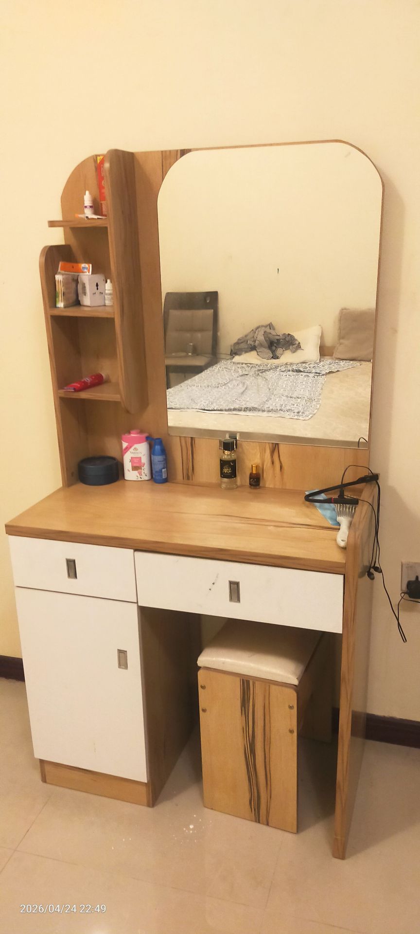 Dressing table, steel cupboard etc - Image 2