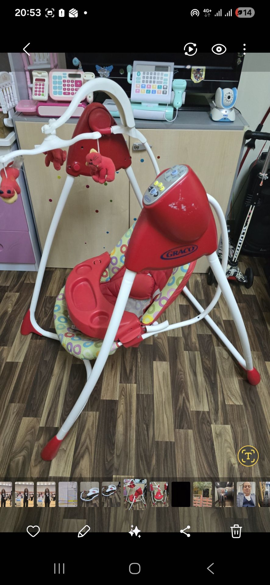 High chair and swing - Image 4