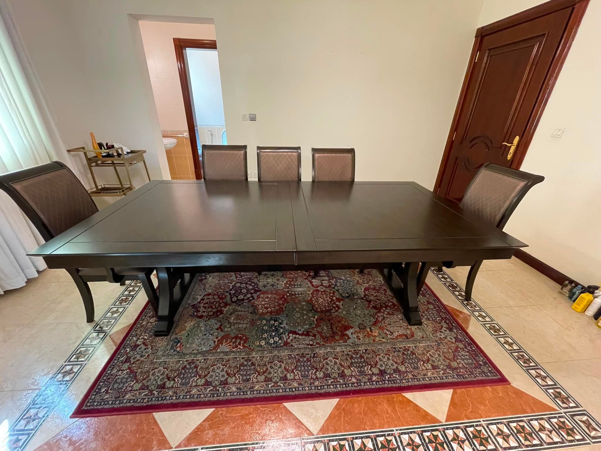 sofa set + Dining Set with chairs + TV Stand + PC stand - Image 3