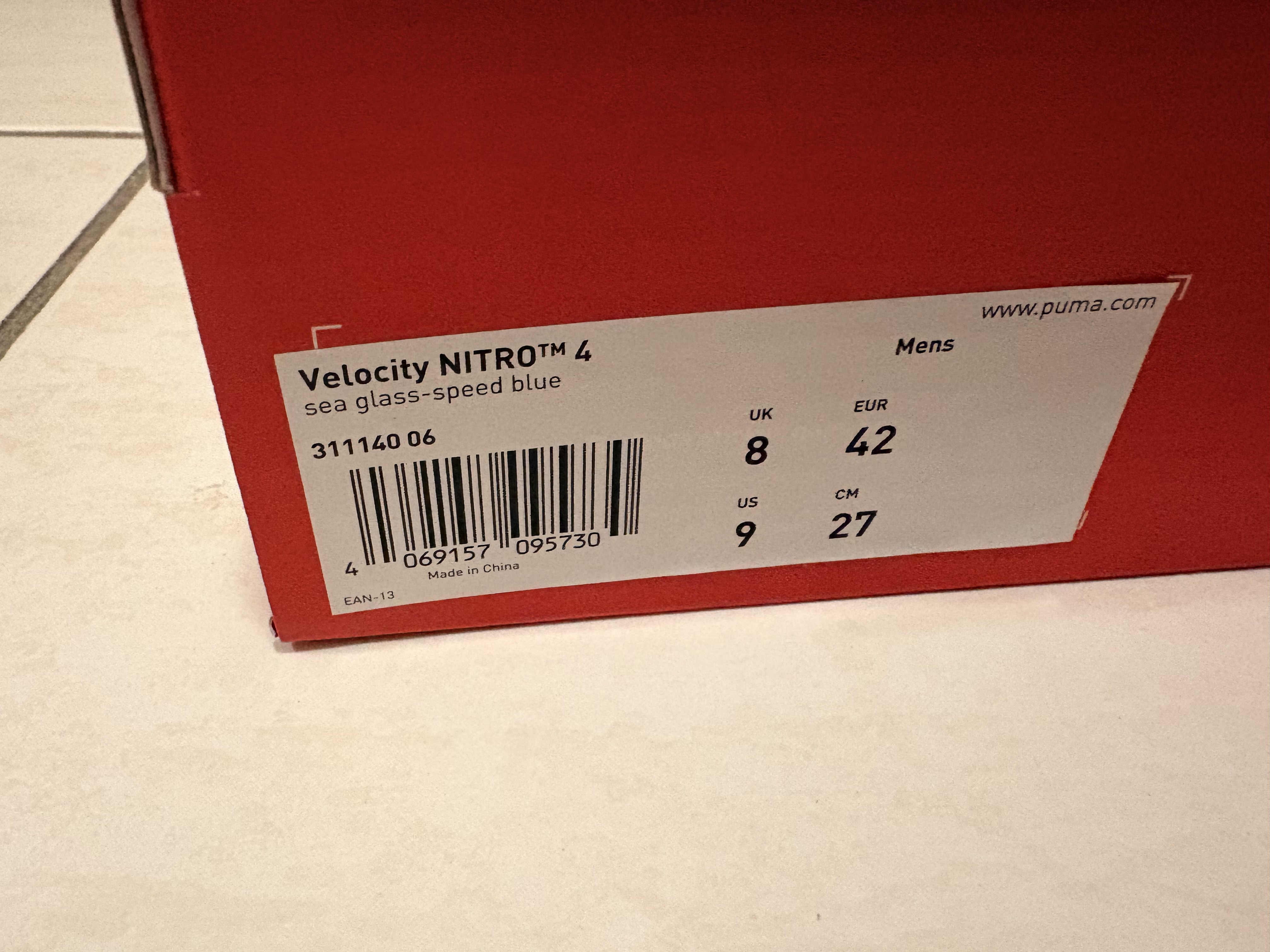 Puma Velocity Nitro 4 Running shoes Size EU42 UK8 US9 - Image 6