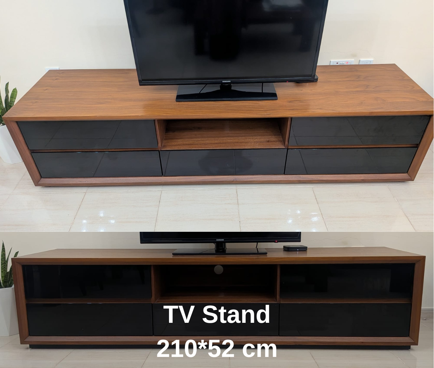 TV Stand with storage - Image 4