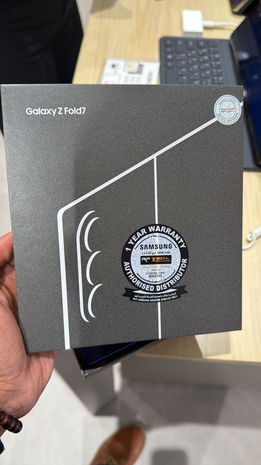 Samsung Galaxy Z Fold 7 | 12GB / 256GB | Blue | Warranty till Jan 2027 - Image 2