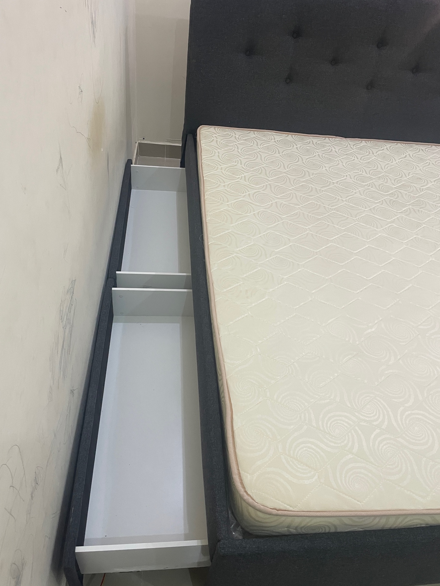 IKEA BED & mattress new - King size - Image 2
