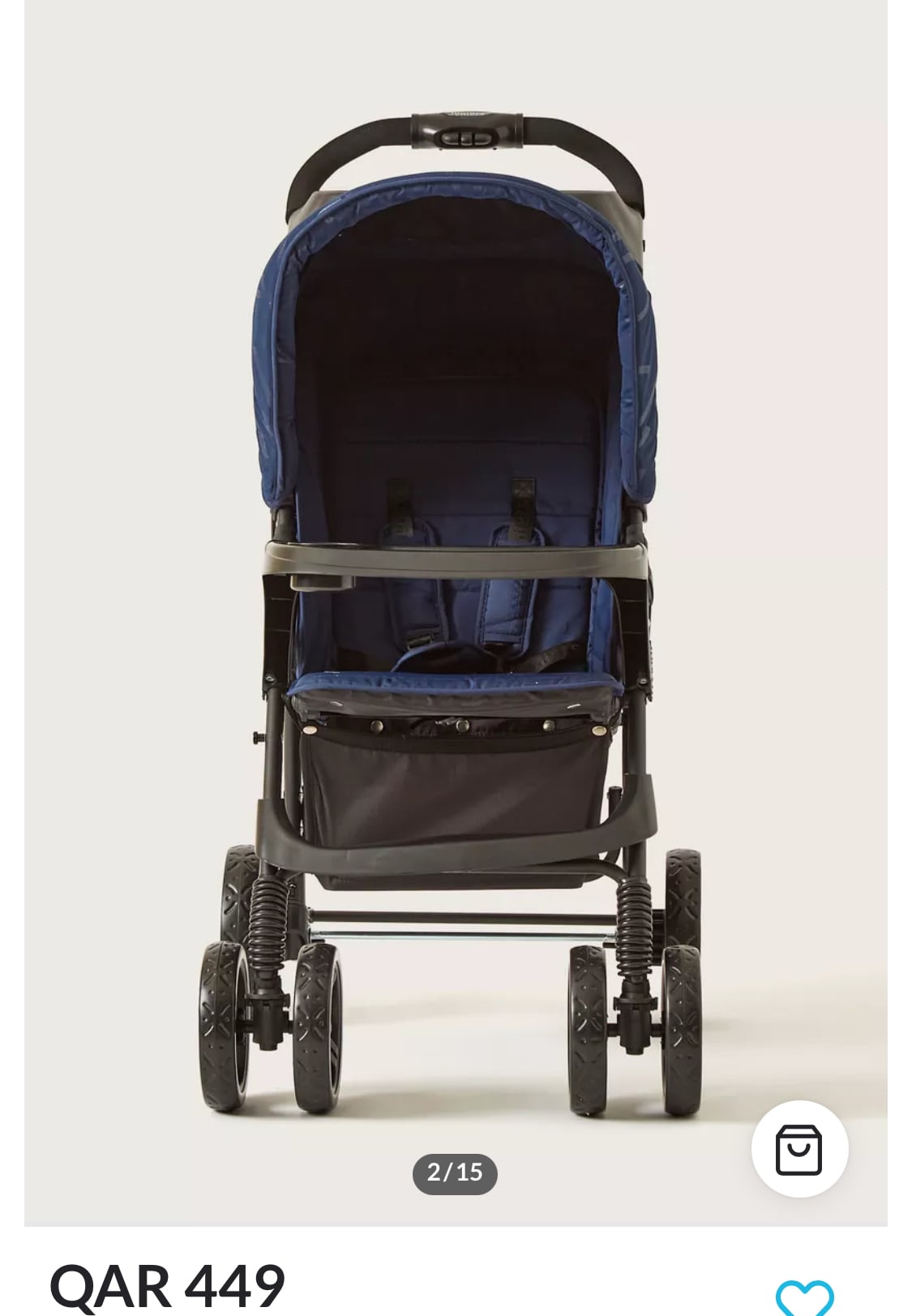 Juniors Baby Stroller, baby carrier and baby booster - Image 1